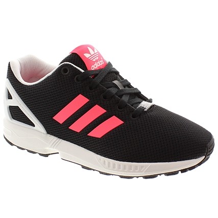 baskets femme adidas zx flux w noir rose